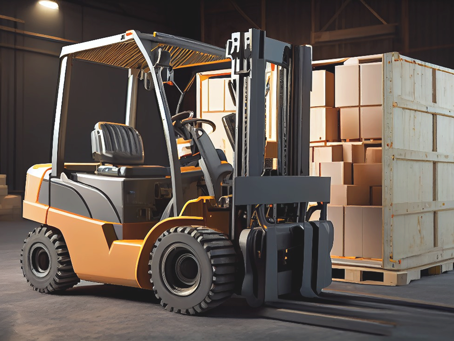 ART Transportes - Conheça nosso trabalho - Locação de Empilhadeira