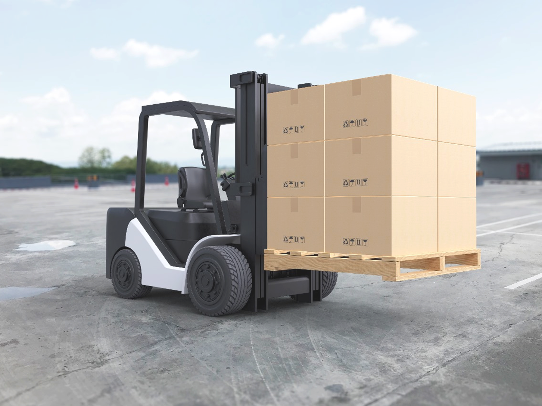 ART Transportes - Conheça nosso trabalho - Locação de Empilhadeira